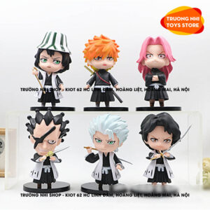 (LẺ) SET 6 nhân vật Bleach 10cm - mô hình Bleach