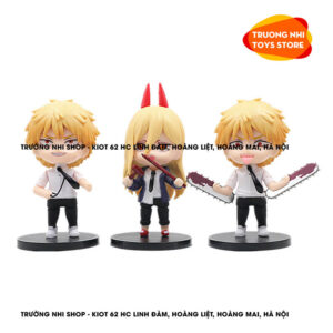 (LẺ) SET 6 nhân vật Chainsaw man 10cm - mô hình Chainsaw man