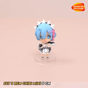 (LẺ) SET 6 Rem 5cm - Mô hình RE ZERO