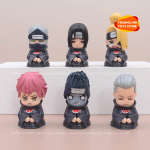 (LẺ) SET 12 nhân vật Akatsuki chibi 8cm - Mô hình Naruto