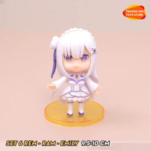 (LẺ) SET 6 RE ZERO 10cm - Mô hình RE ZERO