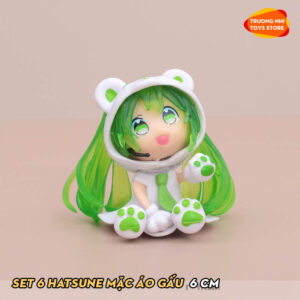 (LẺ) SET 6 Hatsune Miku Kuma 6cm - Mô hình Hatsune Miku