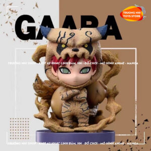 Naruto cosplay Cửu Vĩ 15cm- Gaara cosplay Nhất Vĩ 15cm - Mô hình Naruto