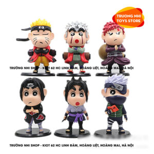 (LẺ) SET 6 nhân vật Shin coslay Naruto 10cm - Mô hình Shin cậu bé bút chì