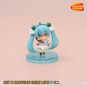 (LẺ) SET 5 Hatsune Miku 5cm - Mô hình Hatsune Miku