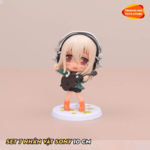 (LẺ) SET 7 Super Sonico 10cm - Mô hình Super Sonico