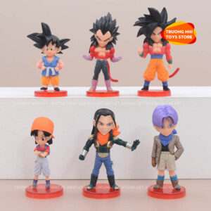 (LẺ) SET 6 nhân vật Dragonball 10cm - Mô hình Dragonball