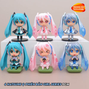 (LẺ) SET 6 Hatsune Miku singer 9cm - Mô hình Hatsune Miku