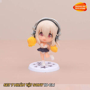 (LẺ) SET 7 Super Sonico 10cm - Mô hình Super Sonico