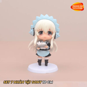 (LẺ) SET 7 Super Sonico 10cm - Mô hình Super Sonico