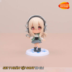 (LẺ) SET 7 Super Sonico 10cm - Mô hình Super Sonico