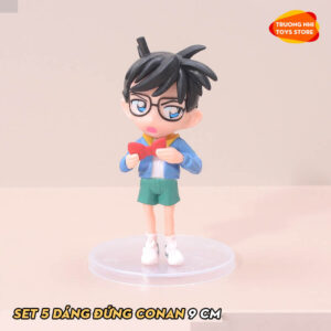 (LẺ) SET 5 Conan 9cm - Mô hình Conan