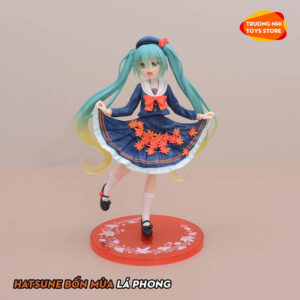 Hatsune Miku mùa thu thay lá 20cm - Mô hình Hatsune Miku