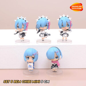 (LẺ) SET 6 Rem 5cm - Mô hình RE ZERO