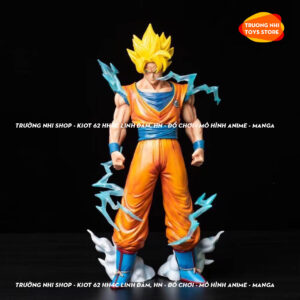 Goku SS2/ SS3 35cm 2 đầu thay thế - Mô hình Dragonball