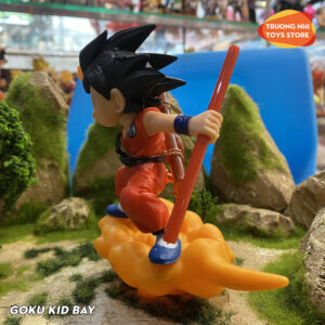 Goku Kid cưỡi cân đẩu vân 13.5cm - Mô hình Dragonball