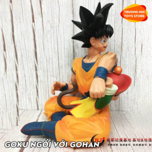 Goku chơi cùng Gohan 16 cm - Mô hình Dragonball