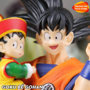 Goku bế Gohan 30 cm - Mô hình Dragonball