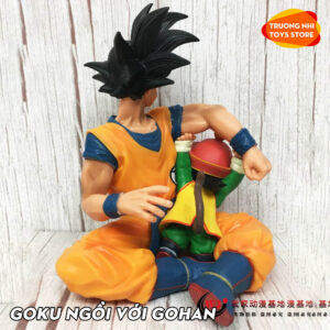 Goku chơi cùng Gohan 16 cm - Mô hình Dragonball