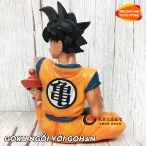 Goku chơi cùng Gohan 16 cm - Mô hình Dragonball