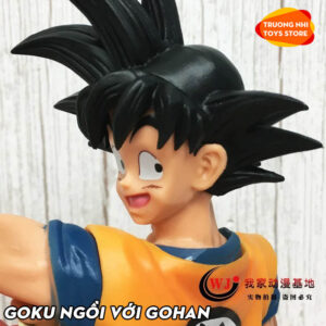 Goku chơi cùng Gohan 16 cm - Mô hình Dragonball